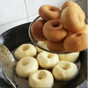 пошаговый рецепт пончиков с фото