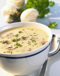 Пошаговый рецепт приготовления сырный суп с белыми грибами