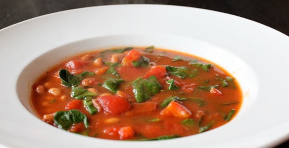 Пошаговый рецепт приготовления томатный суп с овощами
