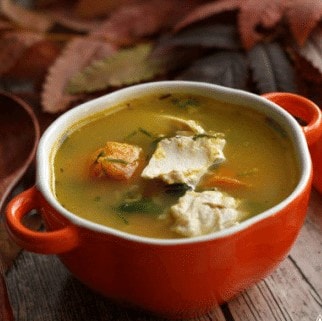 Пошаговый рецепт приготовления тыквенный суп с овсянкой