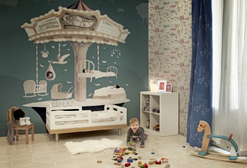 детская комната для мальчика 